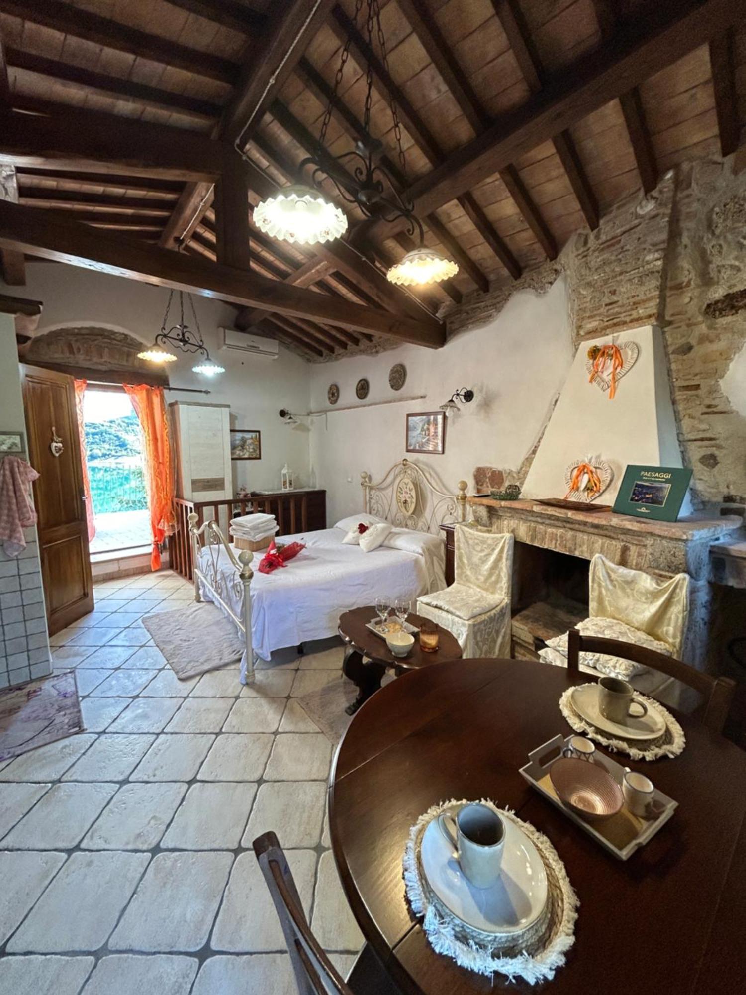 B&B La Casetta Sul Lago Colle di Tora Kültér fotó