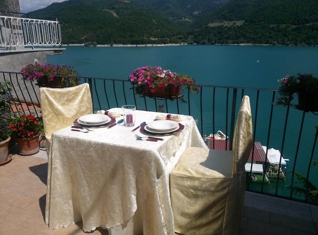 B&B La Casetta Sul Lago Colle di Tora Kültér fotó